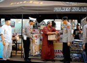 Peduli Korban Kebakaran, Polisi Berikan Bantuan Kemanusiaan