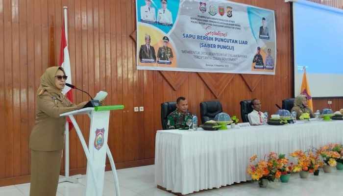 Pemkab Butur Gelar Sosialisasi Saber Pungli