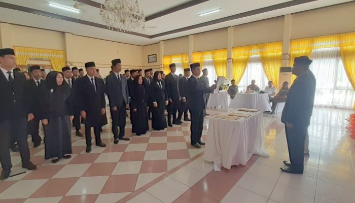 Sukseskan Pemilu Serentak 2024, KPU Baubau Lantik 40 PPK