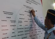 Lapas Kelas IIA Kota Baubau Gelar Deklarasi Zona Integritas WBK dan WBBM