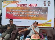 Bawaslu Butur Bersama Awak Media Gelar Diskusi, Peran Media Online di Pemilu 2024