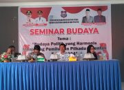 Gelar Seminar Budaya, Agus : Kita Ciptakan Politik yang Harmonis