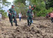 Dansatgas Optimis Program TMMD ke 117 di Butur Selesai Tepat Waktu