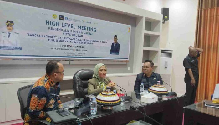 Inflasi Baubau Menguat Empat Bulan, Pemkot Kerahkan TPID Tekan Harga Menjelang Akhir Tahun
