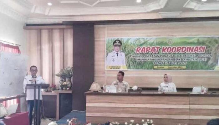 Pemkot Baubau Evaluasi Implementasi Perda LP2B untuk Perkuat Ketahanan Pangan